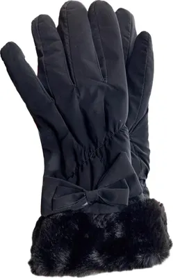Produktbild von 1 Paar Winterhandschuhe, verdicktes Samtfutter, wasserdichtes Regengewebe, winddicht, Touchscreen-geeignet, Wintersporthandschuhe