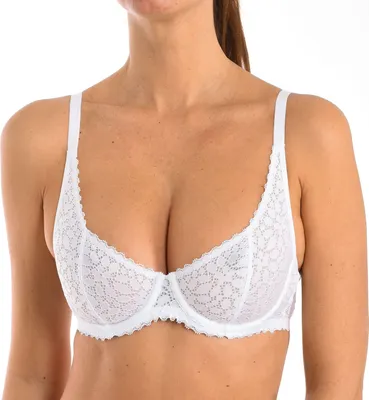 Produktbild von DIM Damen-Push-up-BH mit Bügeln und floraler Spitze 00DFE