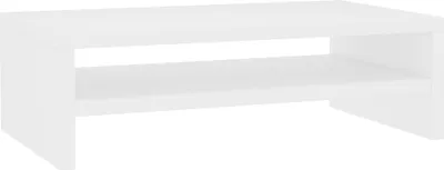 Immagine prodotto di Supporto per monitor Bianco 42x24x13 cm Materiale a base di legno