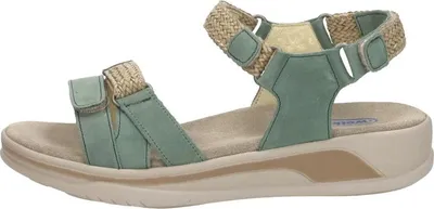 Produktbild von Wolky Acula Gobi Sandalen Plat - Groen - Maat 38