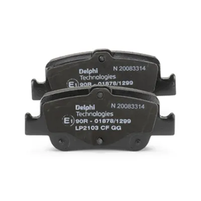 Produktbild von DELPHI Bremsbeläge Satz Hinten Bremsklötze für TOYOTA AURIS (NRE15, ZZE15, ADE15, ZRE15, NDE15) LP2103
