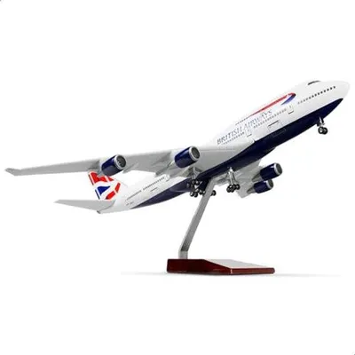 Obrázek produktu pro Detailní model letadla Boeing 747 ve velkém měřítku pro sběratele