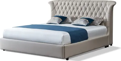 Produktbild von Polsterbett Betten Bett Polster Designer Hotel Chesterfield Luxus Design 180x200