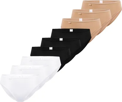 Produktbild von sloggi 9er Pack 24/7 Baumwolle Tai Slip Perfekter Sitz, Mit feinen Details, Angenehm auf der Haut