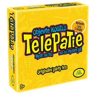 Produktbild von Telepatie Partyspiel für 2-4 Spieler ab 8 Jahren, Denkspiel mit 330 Karten