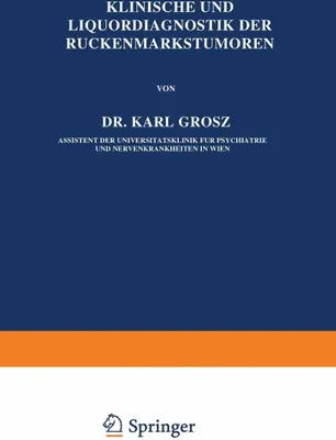 Produktbild von Klinische und Liquordiagnostik der Rückenmarkstumoren