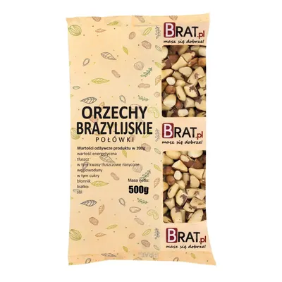 Image de Moitiés de noix du Brésil 500g Brat.pl