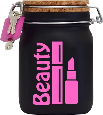 Produktbild von Spardose  Geld Geschenk Ideen Beauty Schwarz Größe L 1 Liter