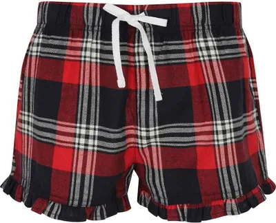Obrázok produktu pre SF - Dámske šortky "Tartan" PC3380 (S) (červená/modrá)