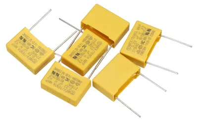 Sicherheitskondensator 0,22 µF 275 V, 6 Stück, 18x12x6 mm