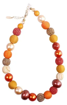 Image de Collier pour femmes Stephisimo, modèle Orange Juice II *EN VENTE*