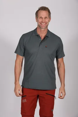 Image de MAUL Spiez fresh 1/2 Poloshirt gris foncé/noir gris foncé/noir 60