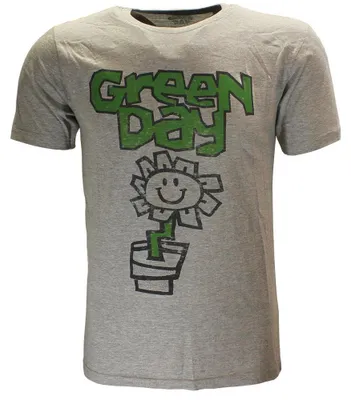 Produktbild von Green Day Blumentopf-T-Shirt - XL
