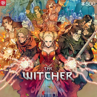 Produktbild von The Witcher Gaming Puzzle Scoia'tael (500 Teile)