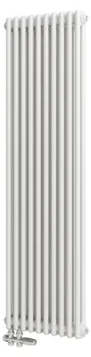 Produktbild von Duschparadies Traditioneller Heizkörper 1500 x 470 mm 1219W Doppellagig Gusseisenstil Weiß