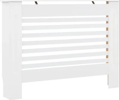 Zdjęcie produktu dla vidaXL Osłona grzejnika biała 112×19×81,5 cm MDF