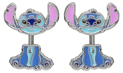 Imagen del producto de Peers Hardy - Pendientes de Disney Stitch, accesorio oficial de alta calidad