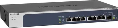 Obrázek produktu pro NETGEAR XS508M, Nespravované, 10G Ethernet (100/1000/10000), Instalace do racku