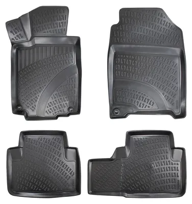 Produktbild von 3D Fußmatten & Kofferraumwanne Auto Set Kompatibel mit HONDA CR-V 4.Gen 2012–2018