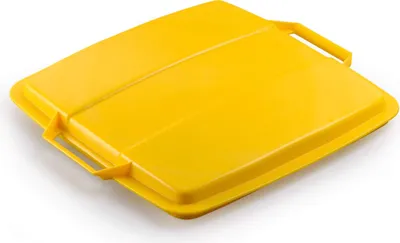 Produktbild von DURABLE Deckel für DURABIN® 90L quadratisch, 1800475030 gelb