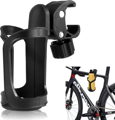 Imagen del producto de Soporte para botellas de bicicleta, práctico accesorio para sujetar botellas y vasos, unidad individual, para bicicletas