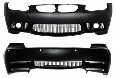 Obrázek produktu pro Karosářský kit pro BMW E92 Coupé a E93 Cabrio (2006–2009) – nárazník a boční mřížky v designu M3.