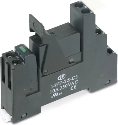 Immagine prodotto di HONGFA modulo relè 14FF-2Z-C3-1 & HF115F/024-2ZS4B, 24 V-