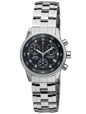 Produktbild von Swiss Military SM34013.01 Damenuhr Chronograph 31mm 5ATM