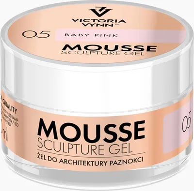 Obrázek produktu pro Victoria Vynn Mousse Sculpture Gel 05 Baby Pink 50 ml