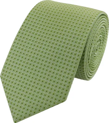 Produktbild von Fabio Farini - 1 Stück Grüne Herren Schlips - Krawatten mit Farbton Grün in 6cm Schmal (6cm), Grün
