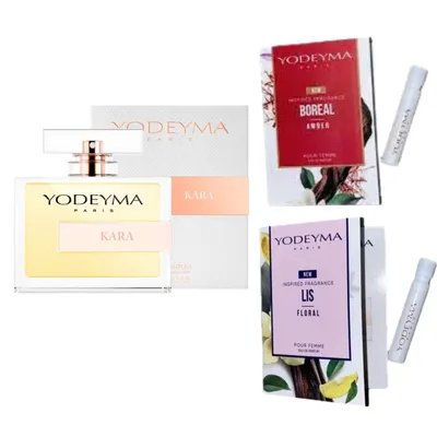 Image de Yodeyma Kara Eau de Parfum pour femme 100ml + 2 échantillons