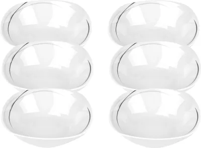 Obrázek produktu pro sada 6 misek na cereální salát Phoenix 14,2 cm z bílého porcelánu s dekorem