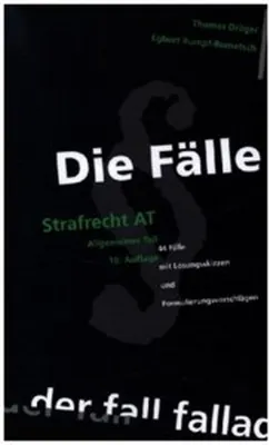 Image de Die Fälle. Strafrecht AT