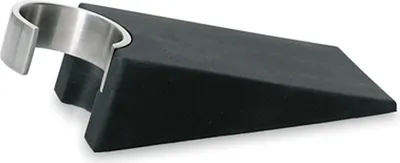 Immagine prodotto di Blomus WEDO - Schwarz - Kautschuk - Edelstahl - Bodenmontage (68308)