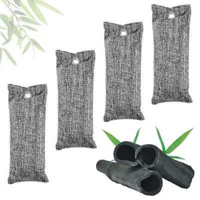Zdjęcie produktu dla Poduszka na buty węgiel aktywny bambusowy neutralizacja zapachów 4 sztuki