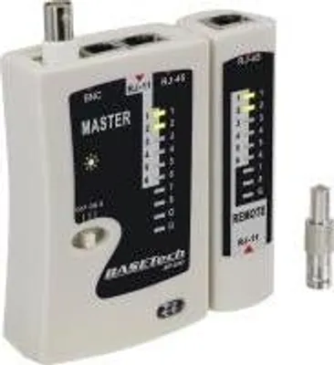 Immagine prodotto di Basetech Kabeltester BT-200 BT-200 Geeignet für RJ-45, RJ-11, BNC