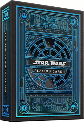 Zdjęcie produktu dla Hracie karty BICYCLE STAR WARS DARK SIDE LIGHT SPECIAL EDITION SILVER BLUE 1 TALIA