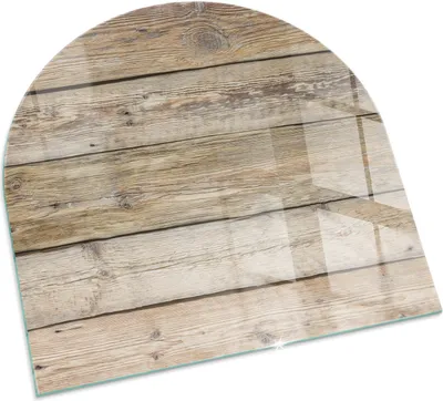 Produktbild von Textur von Holzbrettern – Glasbodenplatte für – Kaminofen – Kaminplatte Glas – Schutzglas – Funkenschutzplatte –Glasbodenplatte Feuerfeste – Hitzeschutzplatte – Bodenschutz aus Glas – 100x100 cm