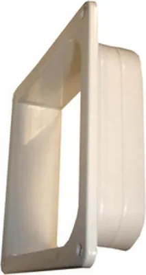 Produktbild von Karlie Ersatztunnel für Katzentür Porta - Katzenklappen - 4-Wege-Verschluss - Kunststoff - Weiß- 23,5x25,2 cm