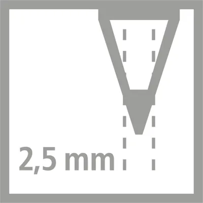 Produktbild von Premium-Buntstift - STABILO Original - Einzelstift - zweifarbig, rot & blau