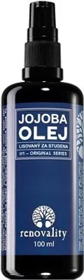 Imagen del producto de Renovality, Serie Original, Aceite de Jojoba con Bomba, 100 ml