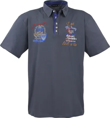 Produktbild von Lavecchia Herren Poloshirt LV-3101 (Anthrazit, 4XL)