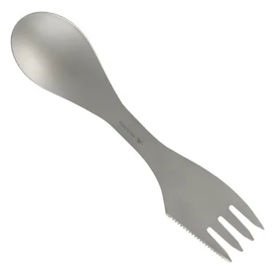 Image de ti Spork 3-en-1, Ti Spoon 3-en-1, Ti Fork 3-en-1, Ti Fork Spoon Knife 3-en-1, Ti Camping Utensil, Spoon Fork Cutter Combo, Outdoor Fork Spoon Knife