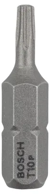 Zdjęcie produktu dla Bosch 2 607 002 494, 25 szt., Torx, T10, Stal, 25 mm, 25,4 / 4 mm (1 / 4")