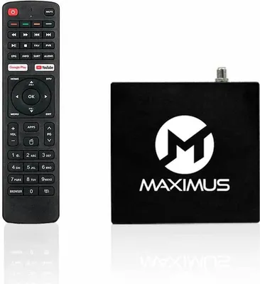Produktbild von Der NEUE Maximus 6.0 - TV Receiver mit Andriod 11.0 und Bluetooth-Fernbedienung