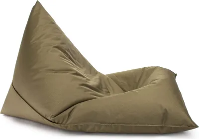 Produktbild von Ecopuf, Lazy Dreieckiger Sitzsack, Sessel Outdoor Pouf, Bean Bag, Nc19, Mittelgroß