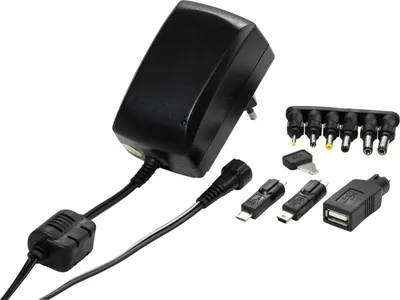 Obrázek produktu pro ViVanco™VVITADAPT27WUN, Univerzální, Vnitřní, 100 - 240 V, 3 - 12 V, Střídavý proud na stejnosměrný proud, Jakékoliv značky