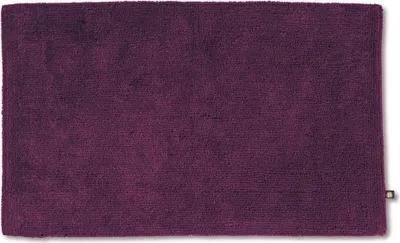 Produktbild von Rhomtuft Badteppich Pur eckig 50 x 75 cm Farbe berry