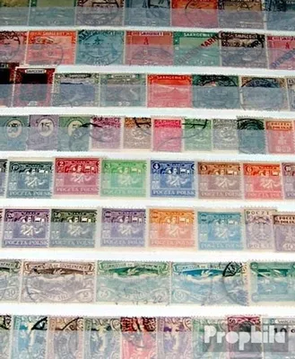 Produktbild von Briefmarken Abstimmungsgebiete 125 verschiedene Marken