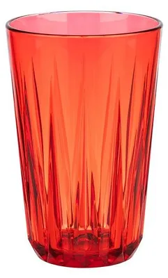Image de APS 10511 APS Gobelet CRYSTAL, 0,30 litre, rouge